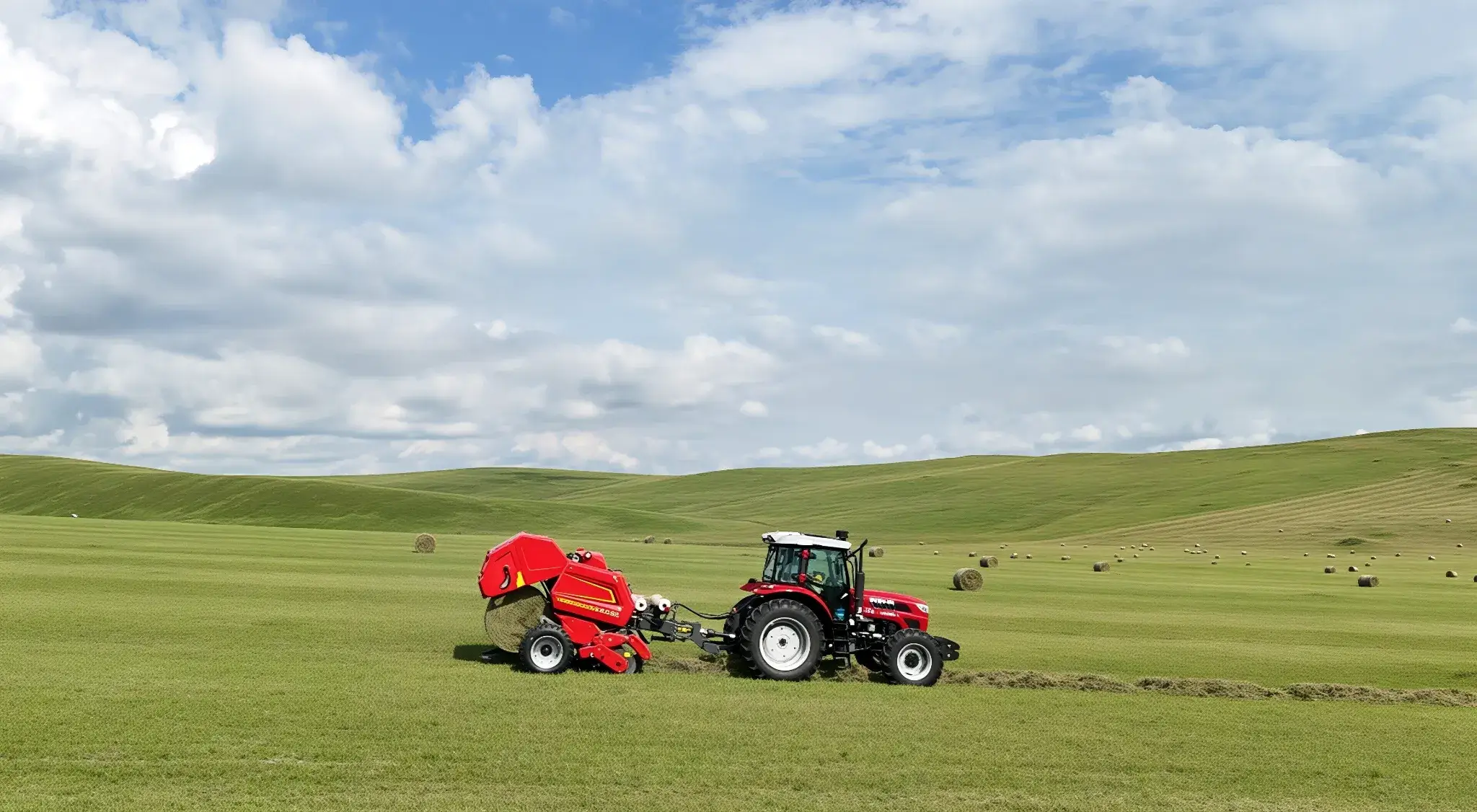 straw baler-show