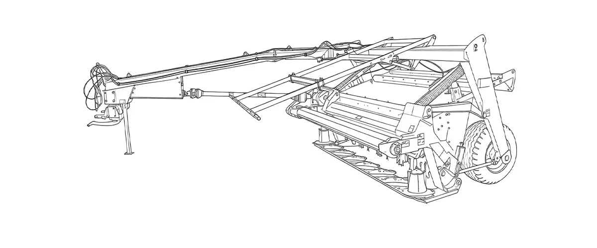 straw-balers-Mower Conditioner-draft